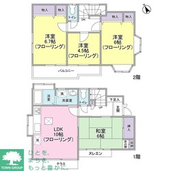 瀬田Ｇ棟の物件間取画像